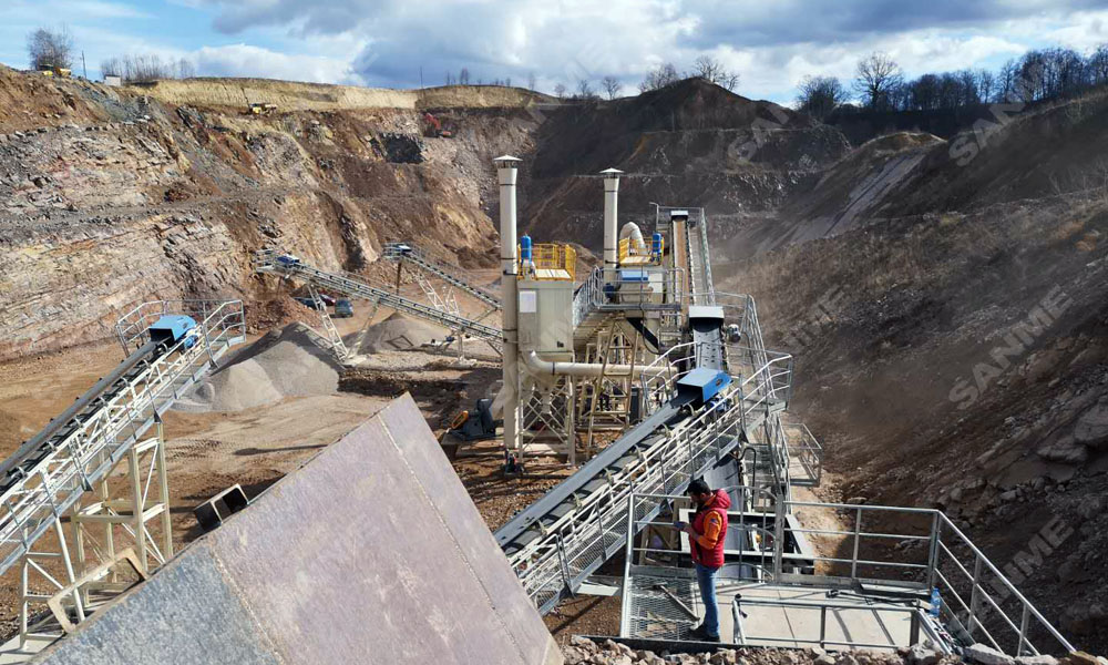 疫情擋不住中國產(chǎn)品走向歐洲 山美股份提供成套設(shè)備的骨料生產(chǎn)線調(diào)試投產(chǎn)，產(chǎn)量超預(yù)期！