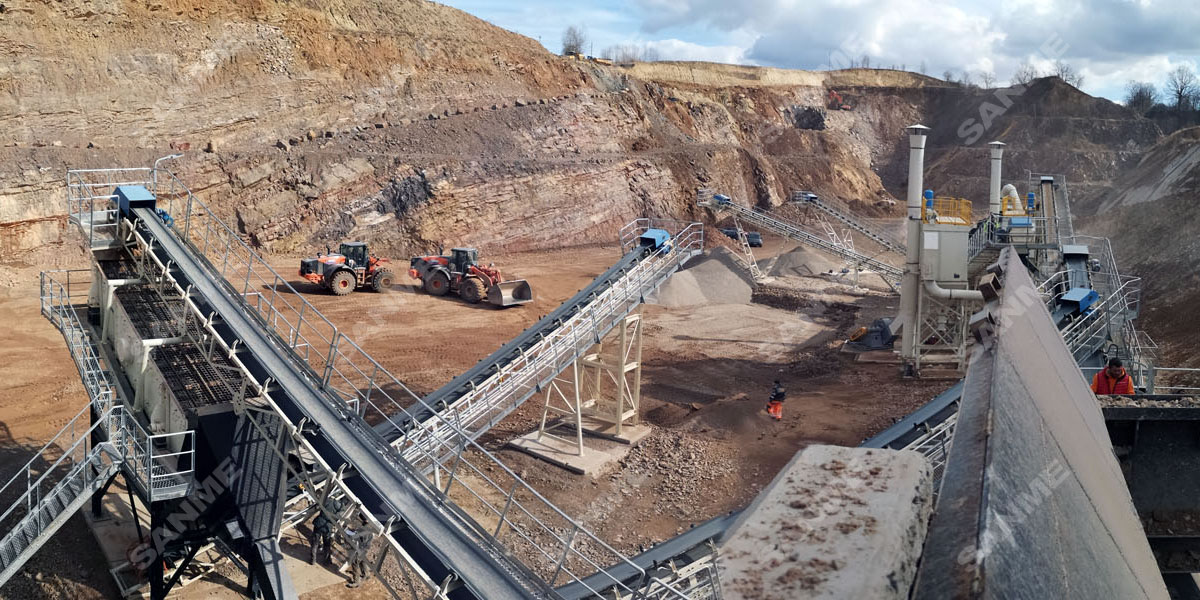 疫情擋不住中國產(chǎn)品走向歐洲 山美股份提供成套設(shè)備的骨料生產(chǎn)線調(diào)試投產(chǎn)，產(chǎn)量超預(yù)期！