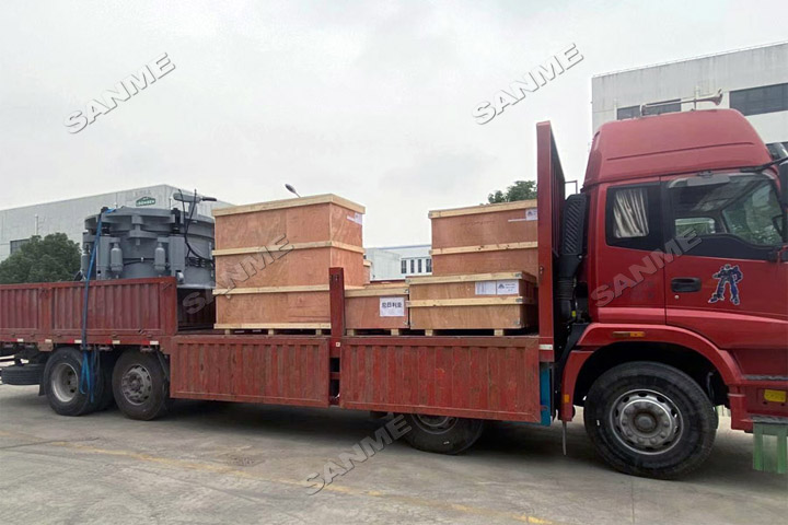 新年發(fā)貨忙|上海山美股份尼日利亞花崗巖骨料項目所需高性能破碎篩分裝備均已發(fā)出