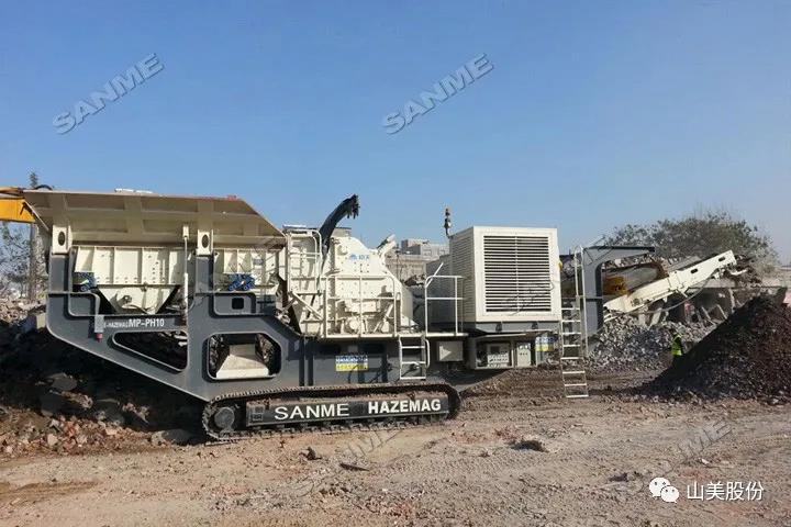 上海山美股份｜深耕履帶移動式破碎篩分市場，為客戶締造卓越價(jià)值