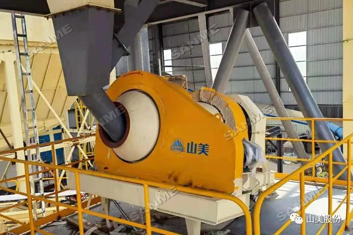 項目｜上海山美股份廣州樓站式建筑垃圾制備機制砂項目正式投產(chǎn)