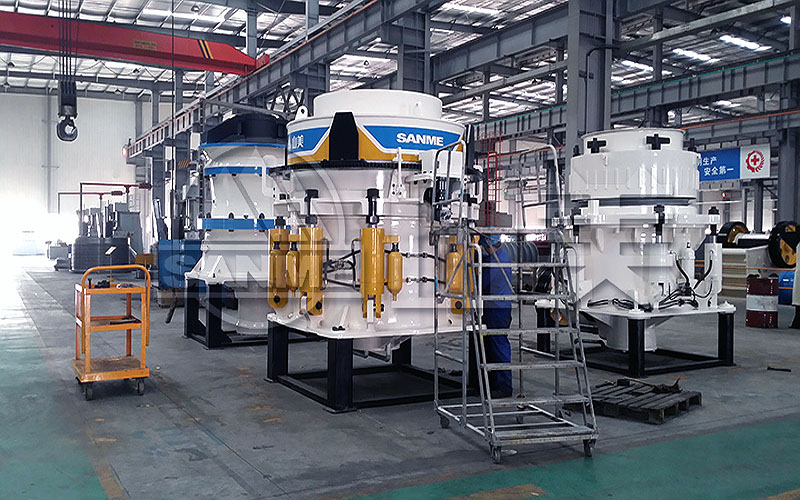 山美年產1000萬噸大型高性能液壓圓錐破碎機輔助骨料生產線！！