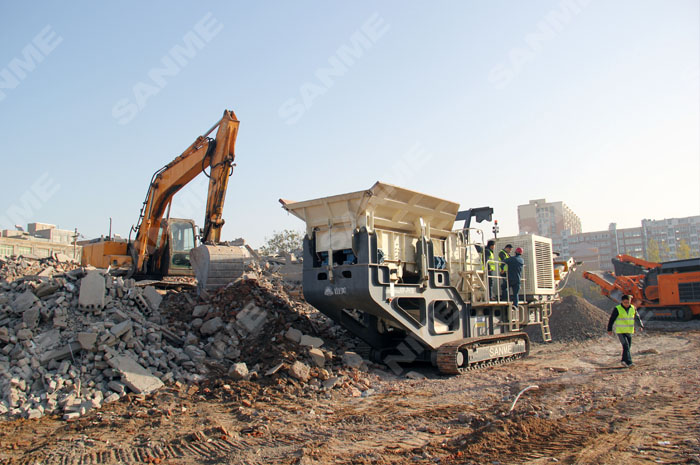 哪個移動破碎站廠家好？看山美的！PP系列