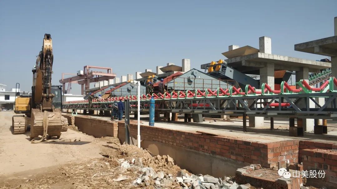 項目｜湖南長沙金霞綠色環(huán)保建材產(chǎn)業(yè)園機(jī)制砂生產(chǎn)項目建設(shè)進(jìn)展順利