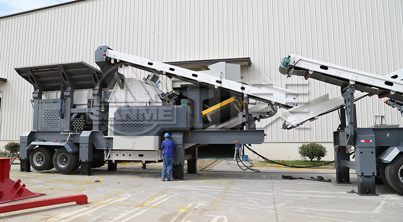 破碎鵝卵石為什么選擇用移動破碎機(jī)？