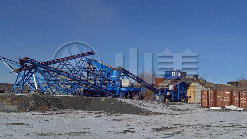 破碎鵝卵石為什么選擇用移動破碎機(jī)？