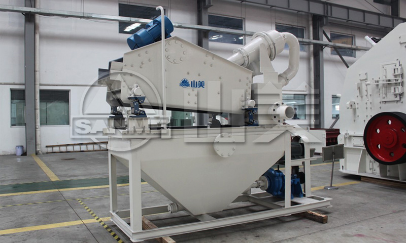 機(jī)制砂成品含泥量大怎么處理？