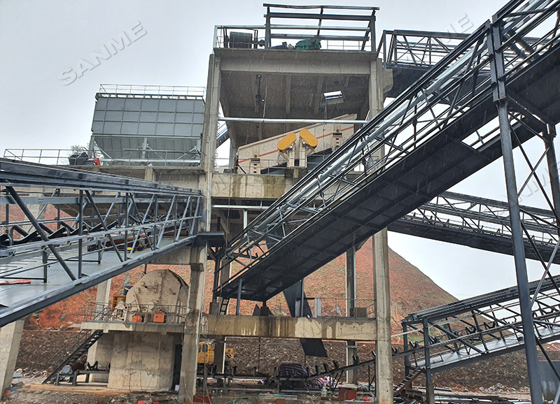 砂石骨料的生產(chǎn)線系統(tǒng)構(gòu)成有哪些？