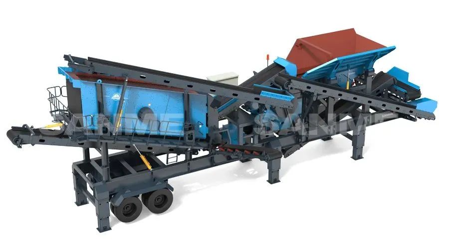 時(shí)產(chǎn)值近600萬！山美移動(dòng)式破碎篩分一體站助力江蘇高碳鉻鐵礦破碎項(xiàng)目建設(shè)