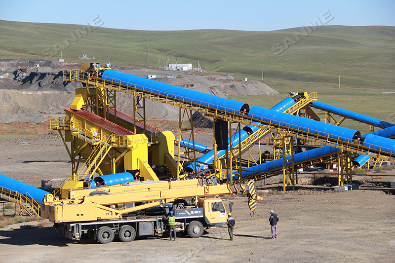 機制砂生產(chǎn)線選固定式還是移動式？理性選擇提升生產(chǎn)效率